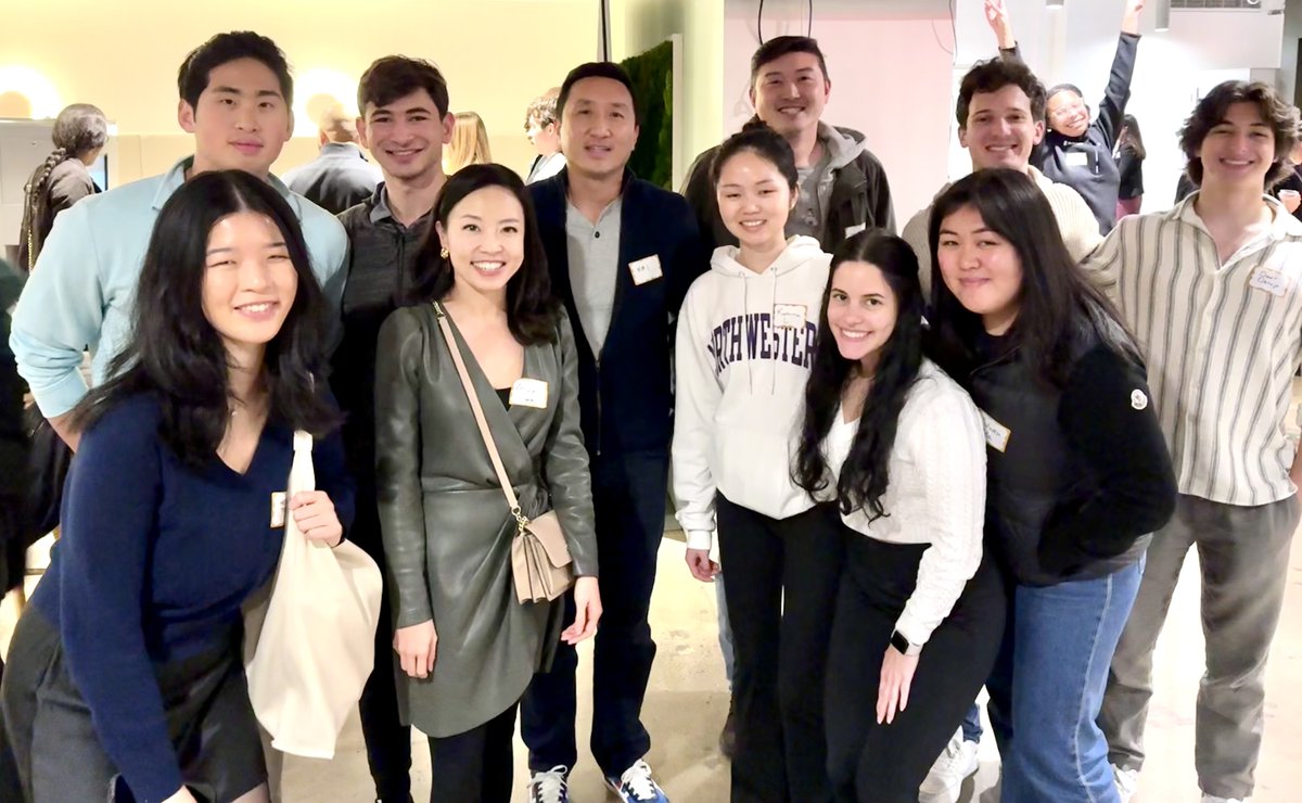 I took my NU students to <a href="/botrista/">Botrista</a> office warming where they chatted with Kai, founder of Guitar Hero. Years ago when I planned to JOIN a startup, a chat with Kai inspired me to launch my own startup Taelor. He invested in it too! I wonder what might come out of this chat!