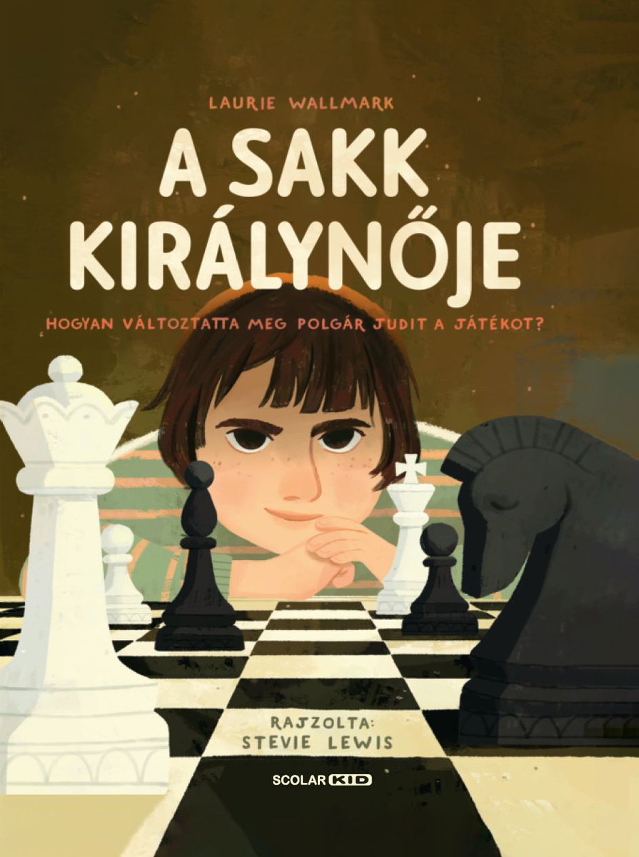 How cool is this? Check out the Hungarian cover for THE QUEEN OF CHESS. @steamteambooks @lizaroyceagency @littlebeebooks #chess #WomenInChess #chessgame #ChessConnectsUs #bookposse #teachers #librarian #educators #homeschoolers #booktok #edusky #WomenInSTEM #scicomm #STEM #STEAM