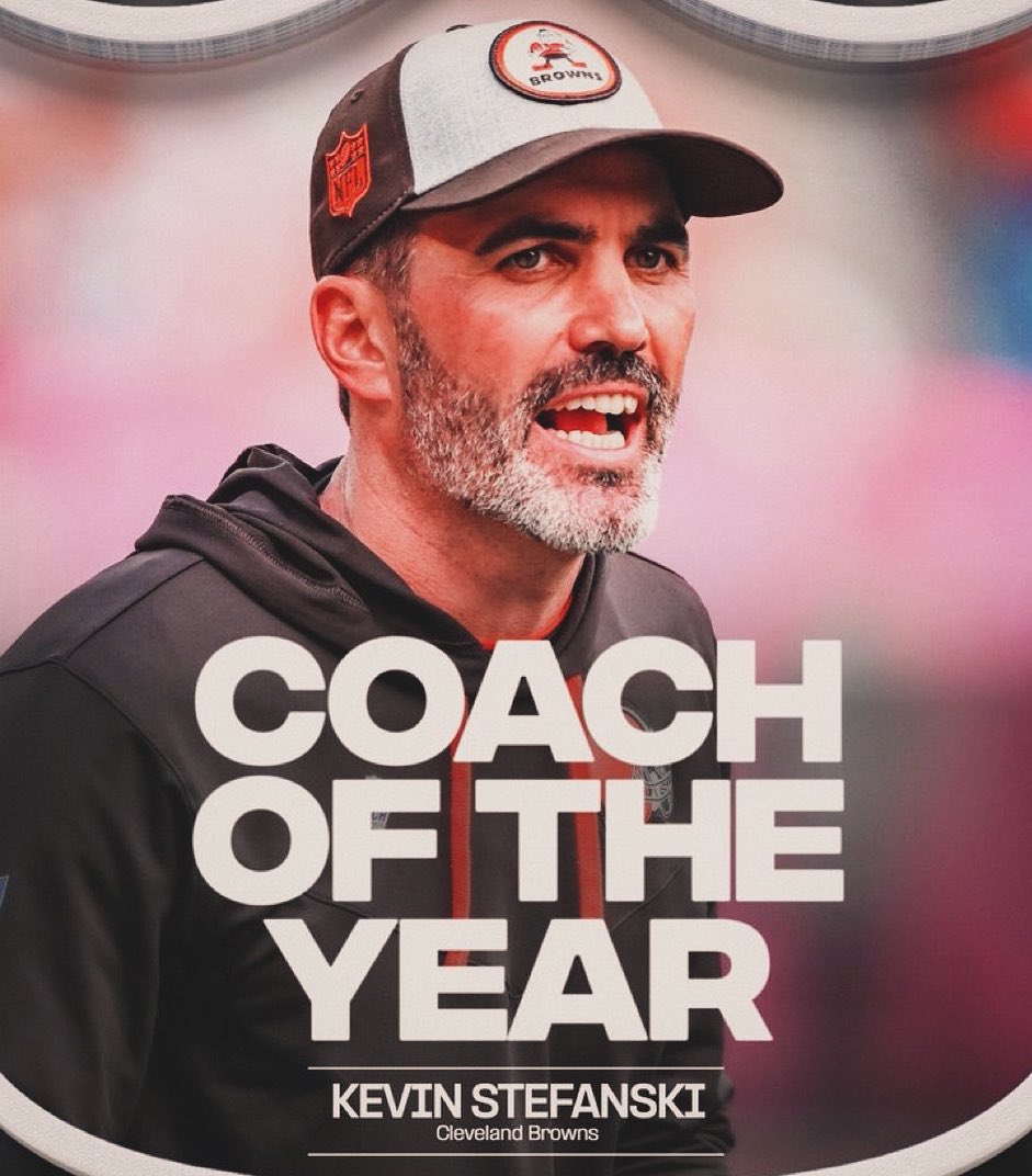 Former Prep QB and @Browns HC Kevin Stefanski ‘00 was named @NFL Coach of the Year. This is the 2nd NFL COTY award for Coach Stefanski! Congrats Coach! #GoPrep