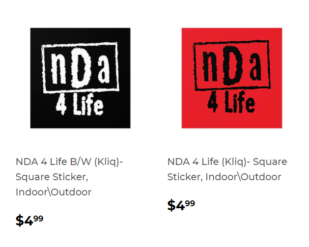 WrestlingNewsCo's tweet image. Kevin Nash is selling NDA merchandise.