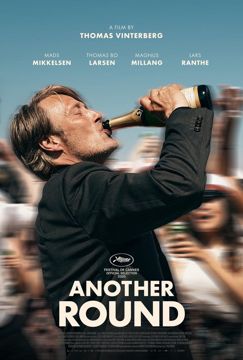 Thomas Vinterberg, director of ‘ANOTHER ROUND’ (2020), jokes about Chris Rock directing the English remake of his film:

“I have good expectations. But if it’s sh-t, he’ll get slapped again.”

t.ly/nD2o8