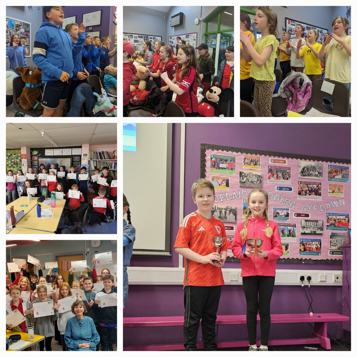 Wythnos olaf wedi hedfan!

Blwyddyn 6 wedi bod yn brysur.
-Paratoi ar gyfer Eisteddfod Ysgol 
-Gorffen dysgu hanes Y Beibl

Llongyfarchiadau i dŷ Caradog 👏🏻

Diwrnod llawn hwyl yn dathlu 🏴󠁧󠁢󠁷󠁬󠁳󠁿