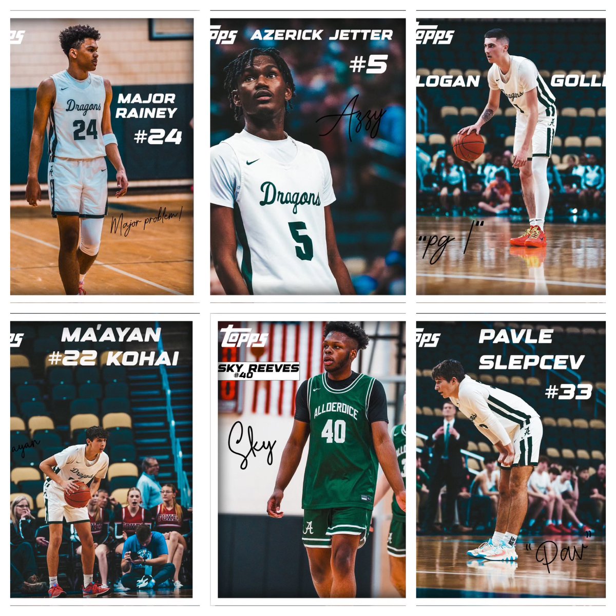 Come out tonight to support a great group of seniors and their families! @LoganGolle @AzerickJ @MajorRainey24 @_bamreeves @KohaiMaayan @PavleSlepcev . Thanks to @AntwoneThurman for his work on the posters!! Combined 3.85 GPA!! Gametime 7:00, senior celebration 6:25.
