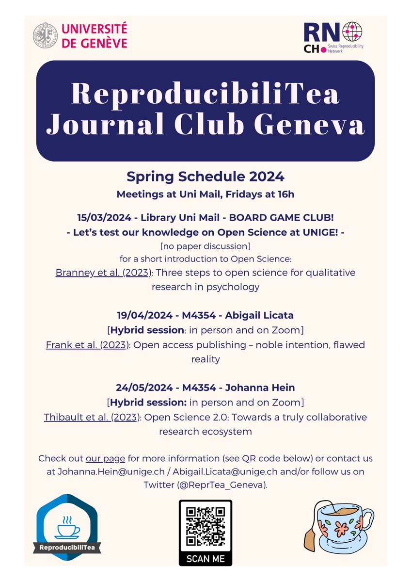 ReproducibiliTea Geneva tweet media