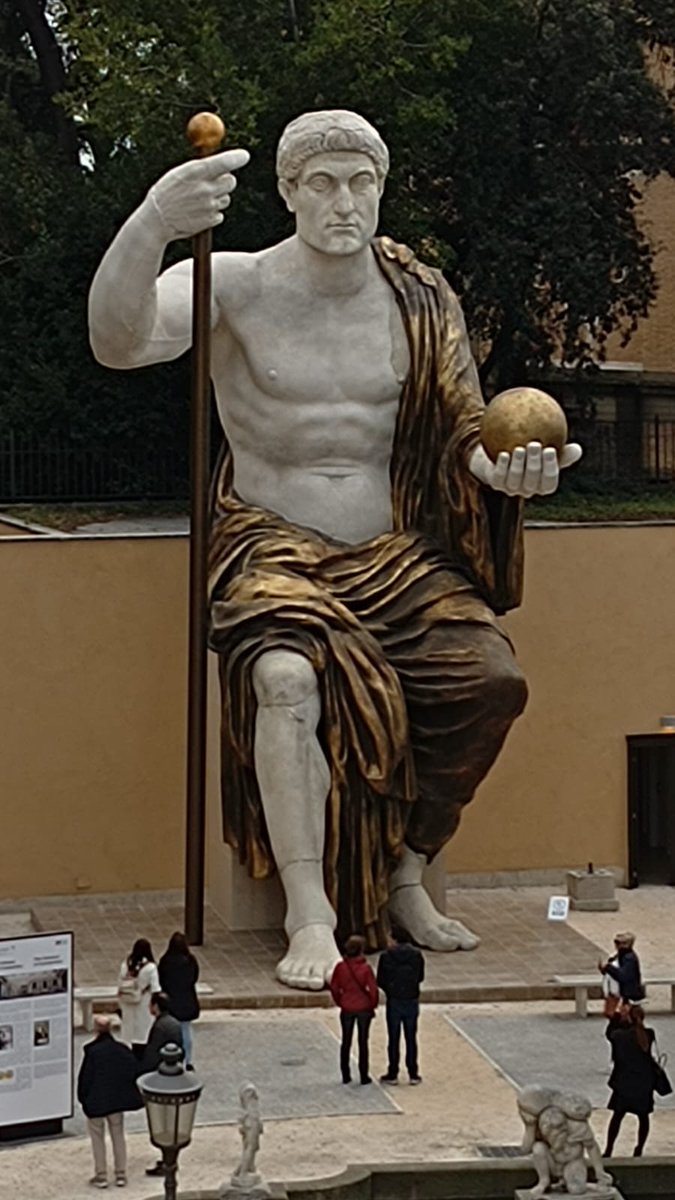 AlessandroCochi's tweet photo. colosso di #Costantino da poco sul #Campidoglio anche se all'inizio così visto al volo, mi sembrava quello del #film #BenHur a #Cinecittà. #Roma #Rome #AncientHistory #Italia #AnciejtRome #imperatori #storia https://t.co/RlODweAnCH