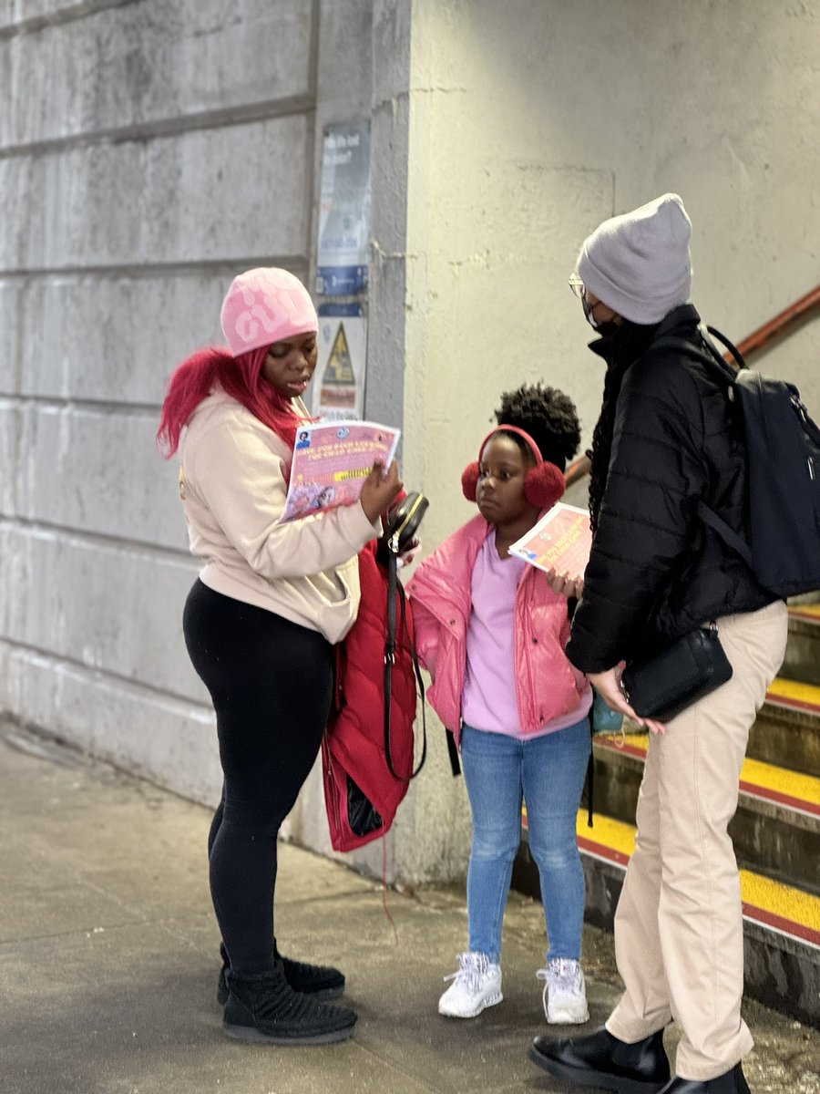 Our team went into the community this morning to raise awareness about open enrollment for NYC’s free and low-cost 3k and pre-k programs. 

If you need help finding a program that works best for your family, call (888)-469-5999 or visit nyccrr.org. #3kDayofAction