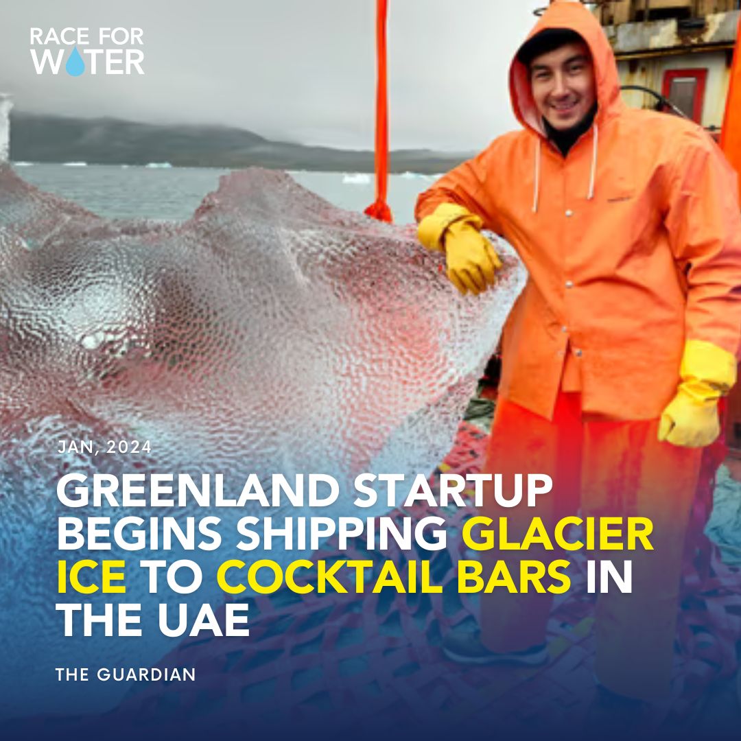 🍹 The Greenland's Arctic Ice company ships ancient glacier ice for cocktails in UAE, but the carbon footprint raises concerns. Is momentary pleasure worth the enduring environmental cost?  #CarbonFootprint #ArcticIce #SustainableChoices 🌍❄️