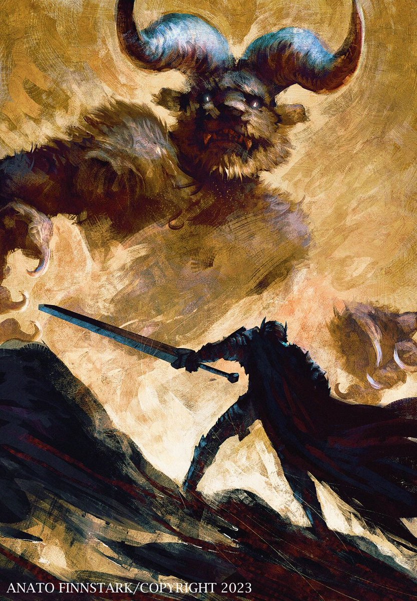 Guts vs Zodd ( Berserk ) HD wallpaper for P-atreon