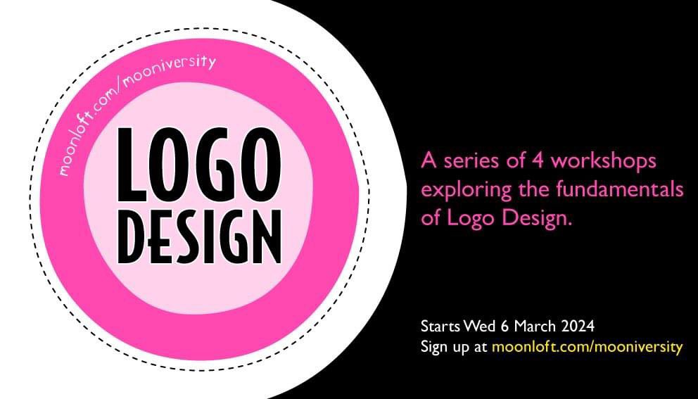 New Mooniversity workshops just announced! 
🌙💜📣

Learn about Logo Design this March! More details and sign up:
🔗 moonloft.com/events/logo-de…