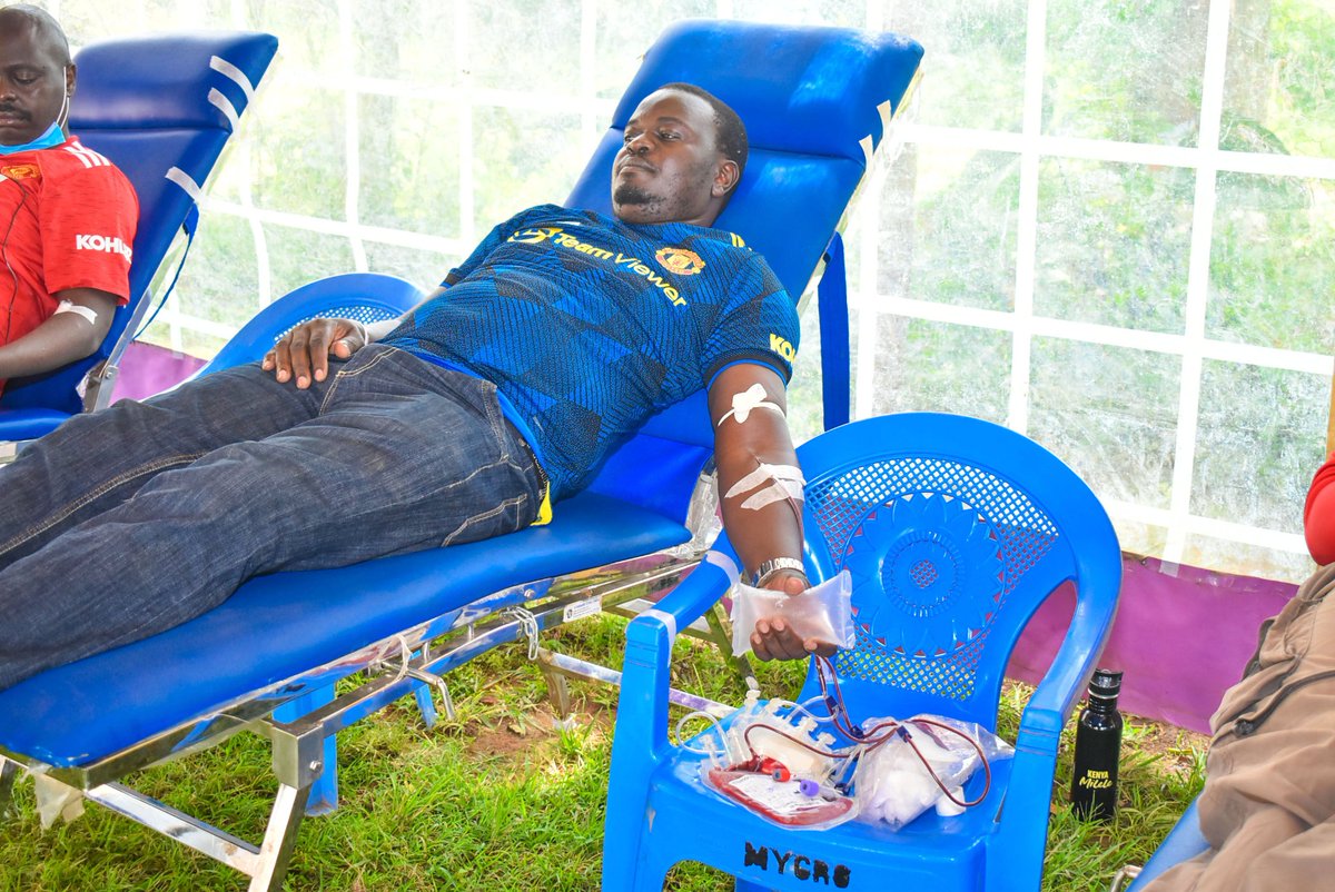martin simiyu (@mukosimato) on Twitter photo Join us this Saturday 10th at Bungoma county referral hospital for blood donation drive and visit to the maternity to gift the newborns. Early Valentine's celebrate with us by donating blood
<a href="/damu_sasa/">Damu Sasa</a> <a href="/BungomaCountyKe/">Bungoma County Ke</a> <a href="/BungomaRmncah/">RMNCAH Network</a> <a href="/CWangamati_/">H.E Caroline Wangamati</a> <a href="/KenyaBlood/">Kenya National Blood Transfusion Service</a> transfusion <a href="/Rotary/">Rotary International</a> Join us this Saturday 10th at Bungoma county referral hospital for blood donation drive and visit to the maternity to gift the newborns. Early Valentine's celebrate with us by donating blood
<a href="/damu_sasa/">Damu Sasa</a> <a href="/BungomaCountyKe/">Bungoma County Ke</a> <a href="/BungomaRmncah/">RMNCAH Network</a> <a href="/CWangamati_/">H.E Caroline Wangamati</a> <a href="/KenyaBlood/">Kenya National Blood Transfusion Service</a> transfusion <a href="/Rotary/">Rotary International</a>