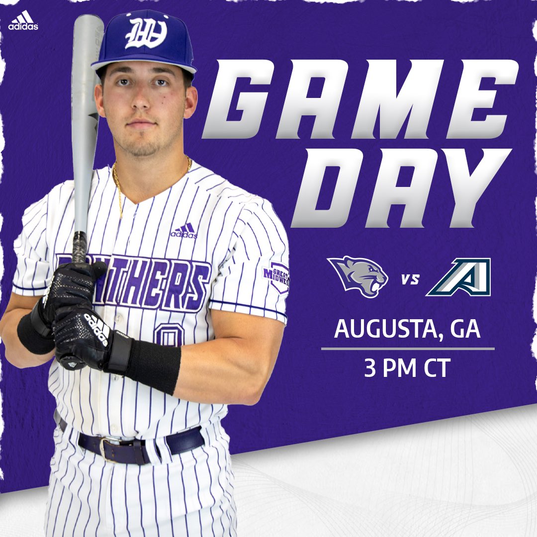 kwc_baseball's tweet photo. For the first time this year, it’s GAME DAY‼️

🆚 Augusta 
📍 Augusta, GA
🕒 3 PM CT
📊 https://t.co/m9FDjxMjSc
📺 https://t.co/tf1QdWJmxb

#OneTeamWesleyan | #ForTheW https://t.co/TkgFFMSruo