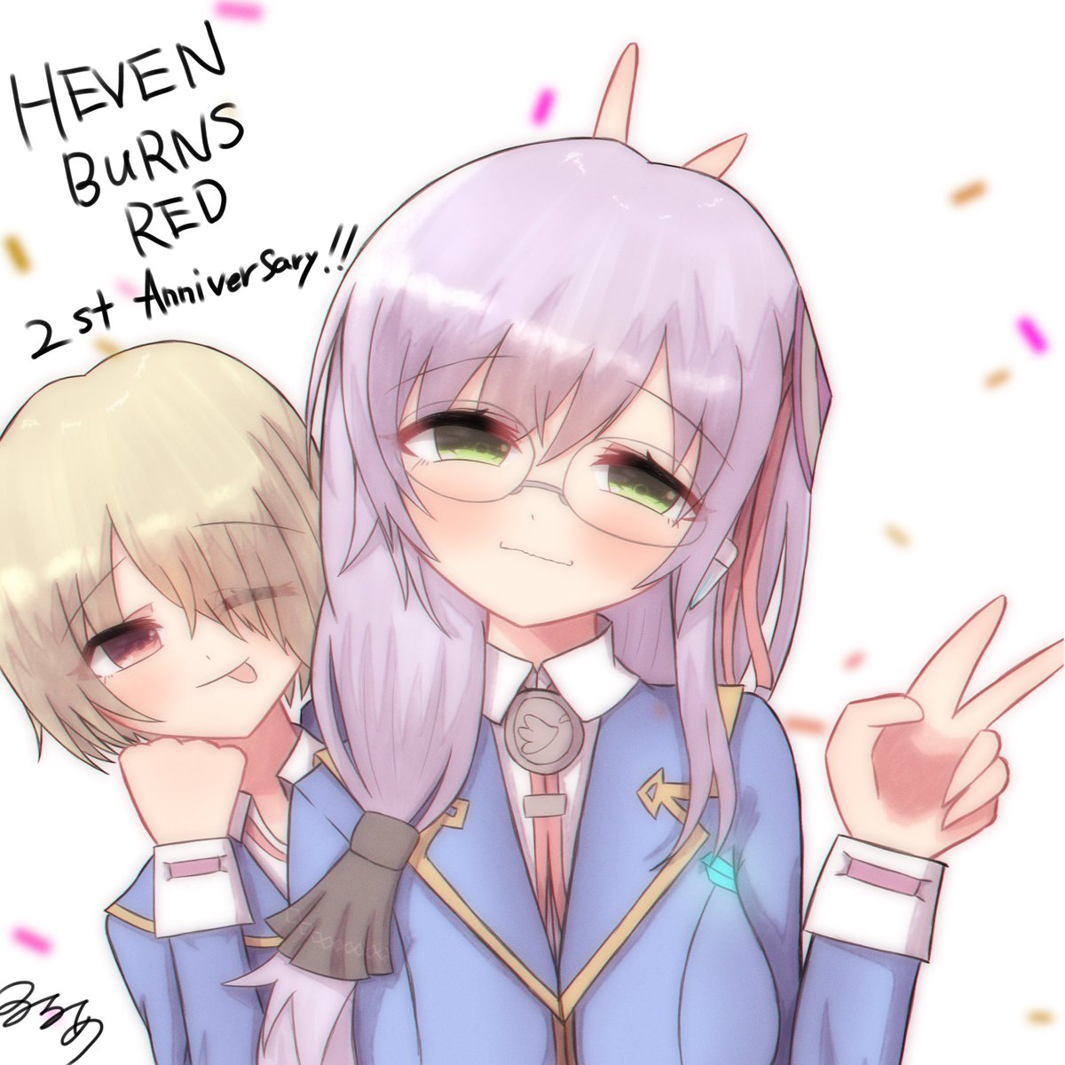 ヘブバン2周年おめでとうございます🎉👏🎊
ヘブバンが楽しみすぎていつも夜しか眠れておりません🥹🥹🥹
ヘブバンに出会えたことにいつも感謝しております🙇🙇🙇🙇🙇🙇
今後も応援させていただきます(>_<)ゞ
#ヘブバン2周年 
#ヘブバン