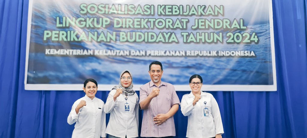 riatnichen's tweet photo. Rabu (07/02/2024), Riatni A.H. Husen, Luhkan Kab. Ende mengikuti kegiatan Sosialisasi Kebijakan Lingkup Direktorat Jendral Perikanan Budidaya Tahun 2024 
#GiatLuhkanSatminkalGONDOL #Ende
@bppsdm_gondol @bppsdm_kp @puslatluhkp @lapregiwati https://t.co/4sqUEC8aM4