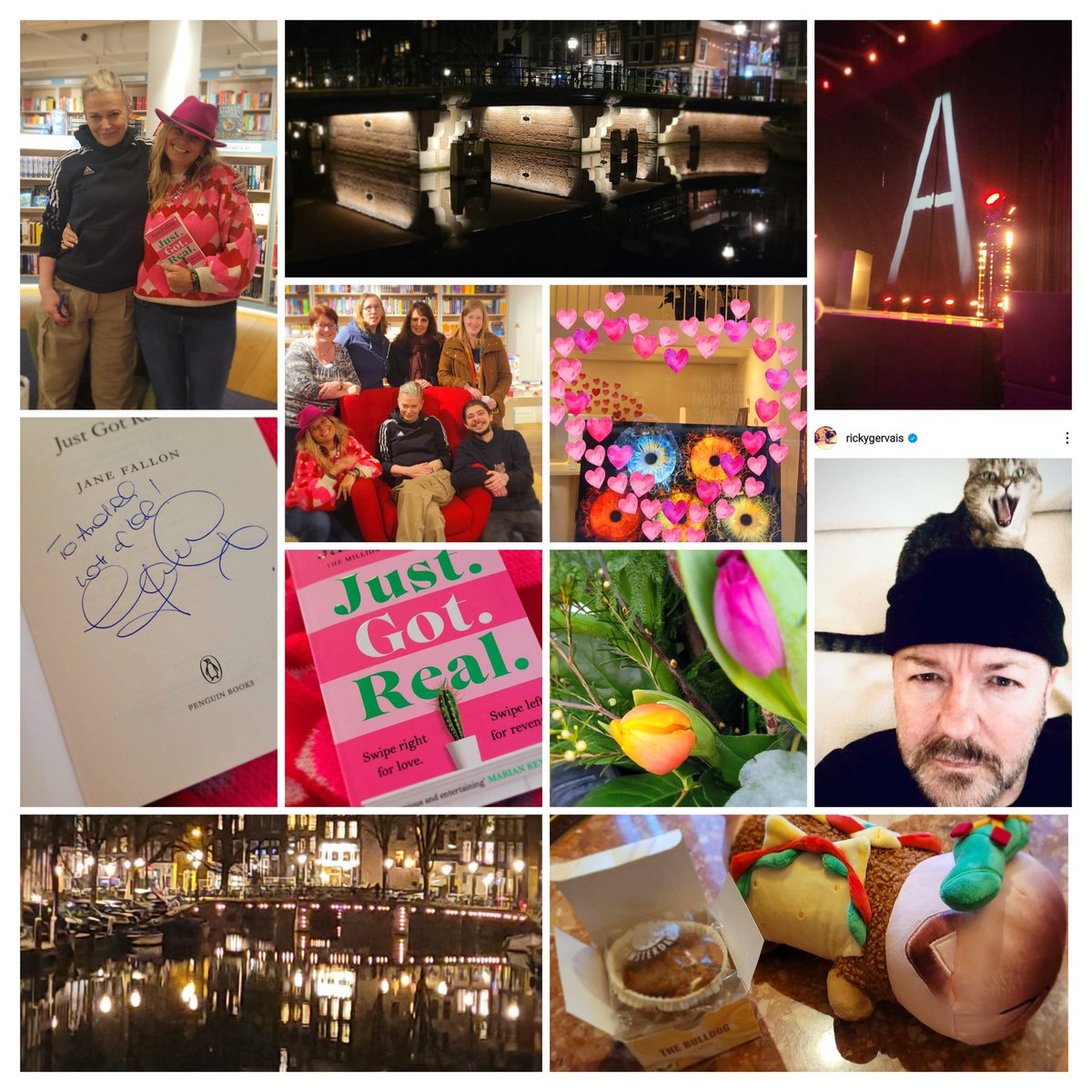 AJobaLCHDip's tweet photo. A year ago, it #JustGotReal ❤️❤️❤️ #Armageddon #RickyGervais #JaneFallon https://t.co/gIP797yVwe