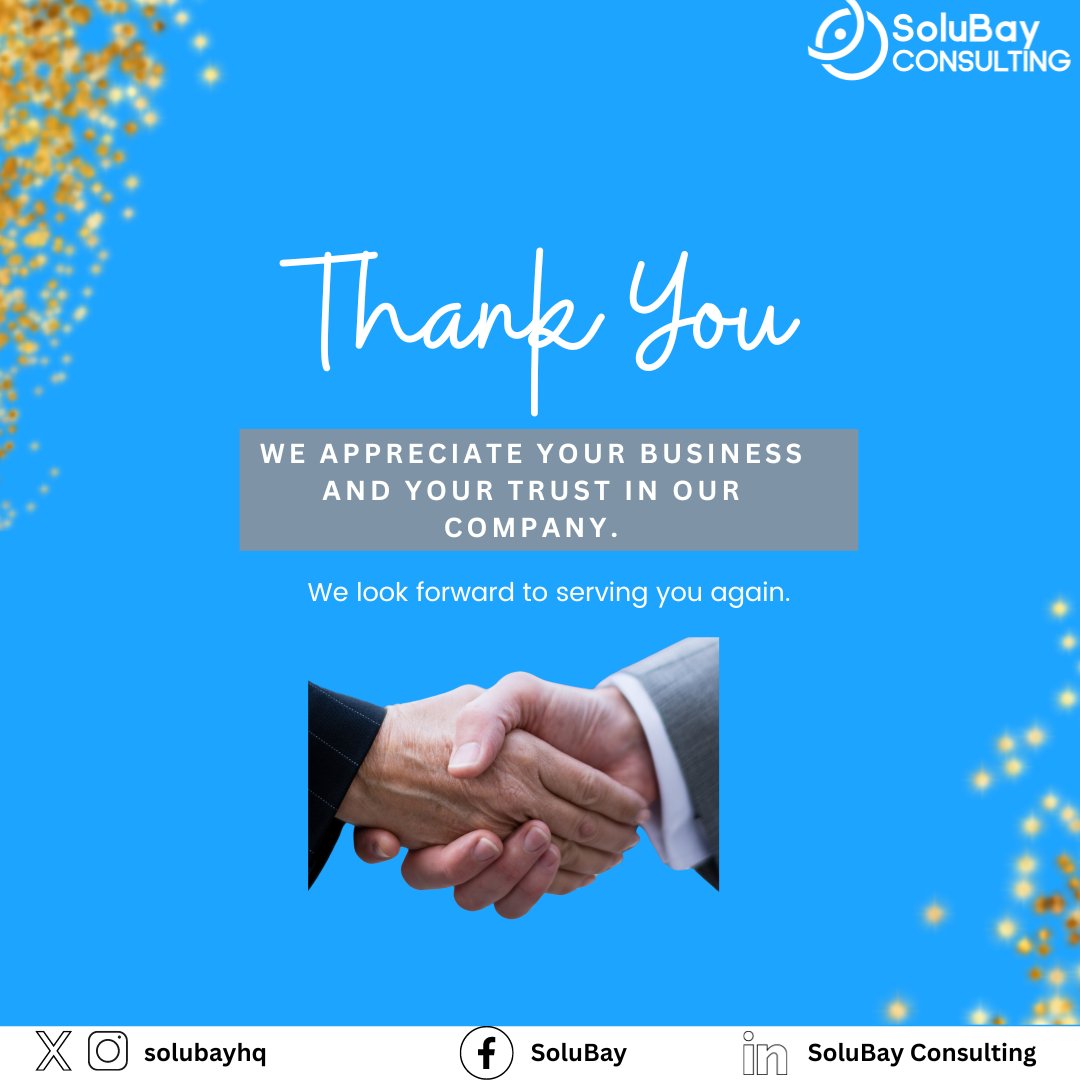 As we continue to navigate the path of innovation and growth, we want to take a moment to express our deepest gratitude to you—our clients and our vibrant online community. Your trust, support, and collaboration are the keystones of our journey. #ThankYou #BusinessTransformation