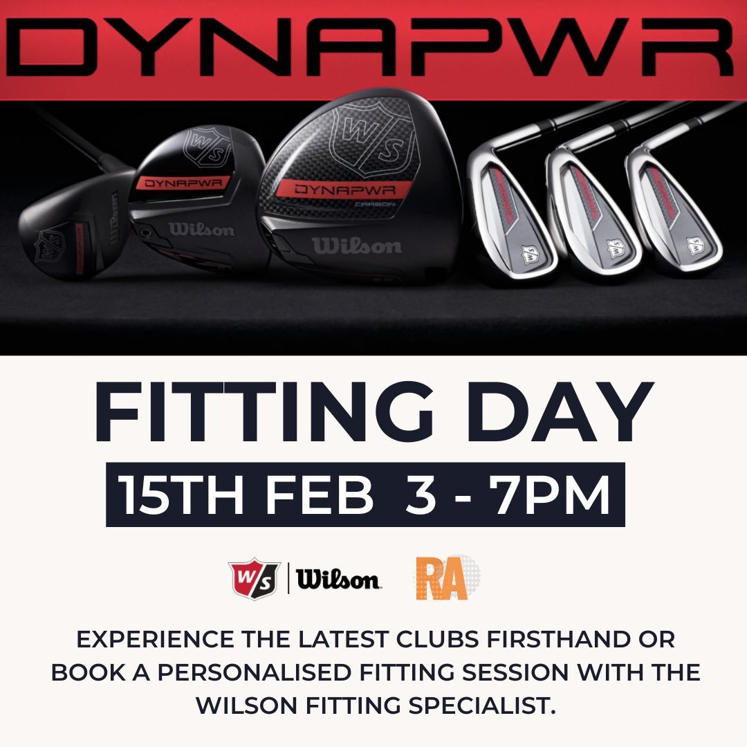 The Russell Adams Golf Academy has a Wilson fitting day on the 15th February from 3 until 7pm here at Gaudet. Come and demo the latest clubs or book a personalised fitting with the Wilson Fitting Specialist! 🏌️ ⛳ 

#wilson #golf #golfersparadise #golflife #golfing #golfswing