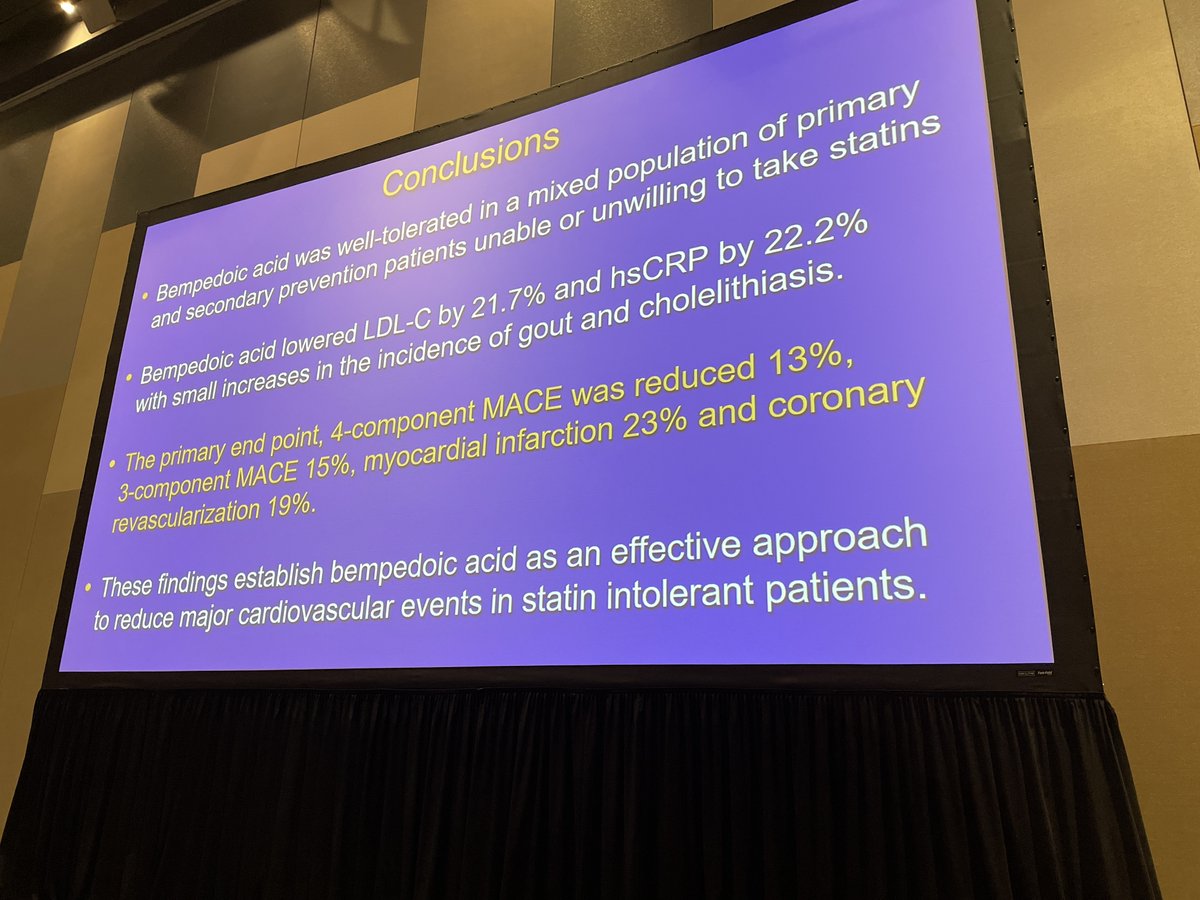 Lance_Tran_'s tweet image. @ChaturvediNeuro updates on 2024 best med tx in athero dz #ISC24 #neurotwitter 

Major update on LDL tx 🟡, lower is better &amp;lt;55/40 

🟡 PCSK9 inhib (Evolocumab), q2/4w subq inj💉
🟡 Inclisiran (q6m inj)🏥
🟡 Bempedoic acid (qd oral) 💊
⚪️ Semaglutide in overweight pts w/o DMII⭐️