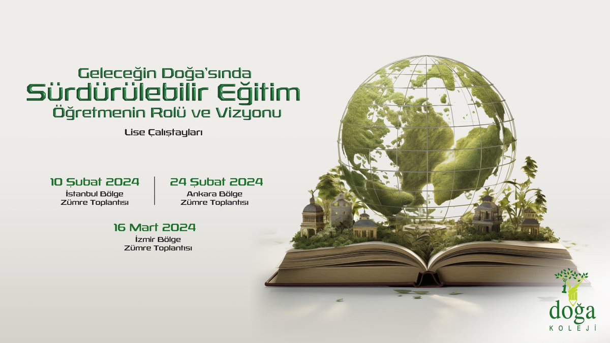 Sürdürülebilir ve öğrenci odaklı yeni eğitim vizyonumuzda öğrencilerimize daha etkili öğrenme deneyimi sunmak için “Lise Çalıştayları”nda öğretmenlerimiz ile bir araya geliyoruz.