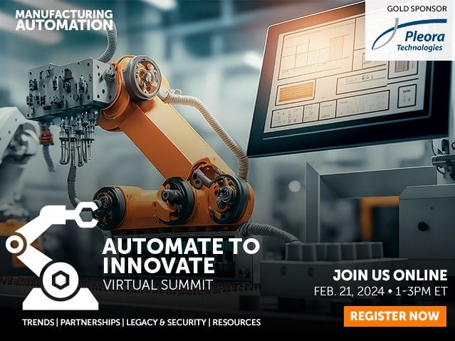 As a gold sponsor, we'd like to invite you to join us at the upcoming virtual event, Automate to Innovate 2024, on February 21, 2024 at 1:00pm ET.

Register today: automationmag.com/virtual-events…

#ai #automation #manufacturing #manufacturingindustry #inspection