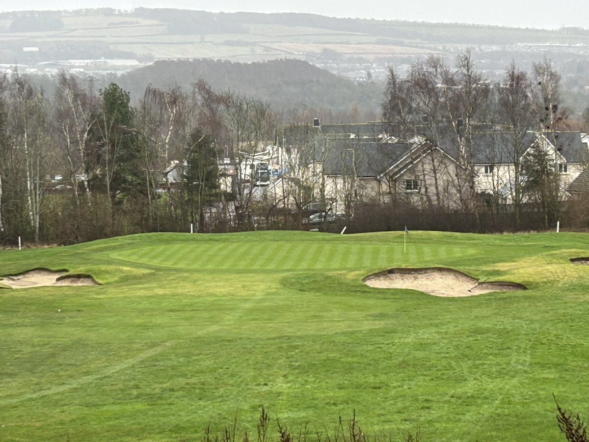 Course set up done today ....fingers crossed for a dry weekend so our members can enjoy some golf ⛳️