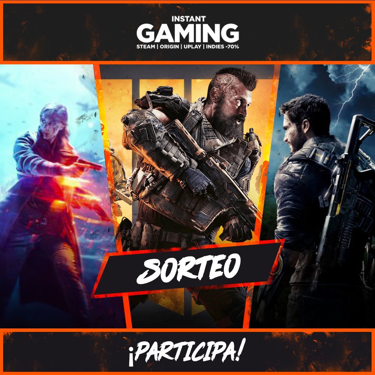 🎁SORTEO: Gana el juego que quieras gracias a <a href="/InstantGamingES/">Instant Gaming</a>🎁

📌Entra en el link y elige el juego: 
instant-gaming.com/es/giveaway/IN…

Podrás escoger el que quieras de toda su web.
Acaba el 29/02.