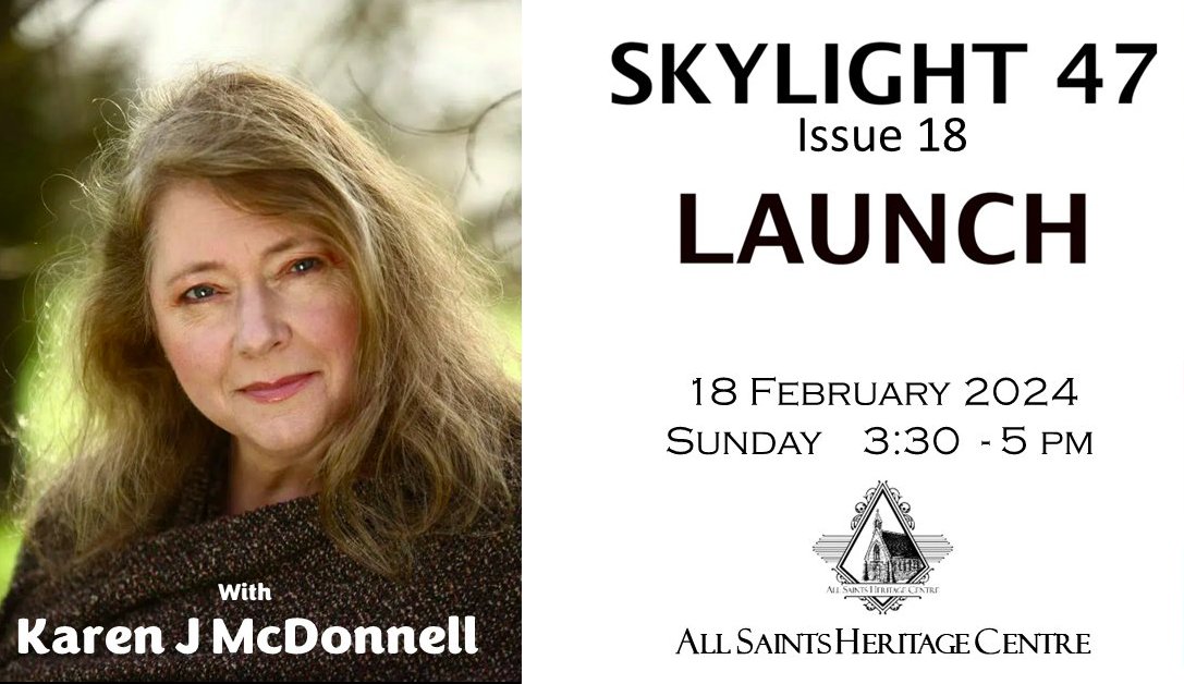 Just a little over a week now until our first launch of Issue 18 with poet @karenjmcdonnell in @ASHC_Clonbur. It's shaping up to be a great afternoon of poetry in County Galway - so make sure to put it in your calendars!