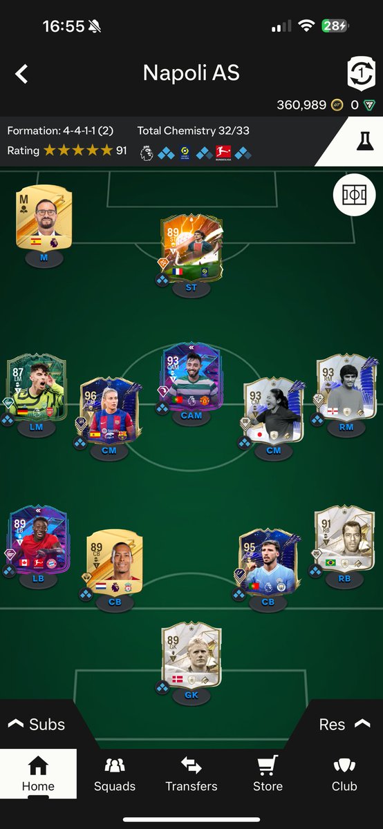 mull3r97's tweet photo. @FUT_Rory Plays a 4-3-2-1 in game with putellas up top, best and ginola wings, havertz as central stay back cm. All first owner https://t.co/n0qG4TtgXd