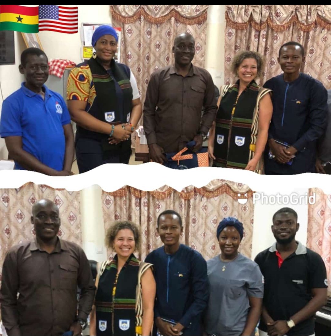 TiimobW's tweet photo. @USEmbassyGhana 
A Team from the US Embassy Ghana (Rafiatu Lawal and Jennifer Green) paid a courtesy call on the management of Savelugu SHS on the 24/01/2024 as part of their Grant Monitoring/EducationUSA school visit exercise. 
#USEmbassyGhana
#FulbrightTeacherExchanges
#ETA https://t.co/TzvbClystG