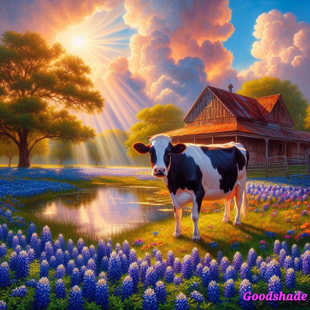 Bludshadow's tweet photo. Good morning, my friends. These pictures have meaning to me because both my parents' families grew up on farms in Illinois. I worked in the dairy industry, and I have friends who have also raised cows. Have a wonderful day!!๐๐โค๏ธ๐ฎ๐จ๐ฑ๐บ๐ฒ
@Cowchicky
#Goodshade #GodBlessTexas https://t.co/XrO6hdUVKk