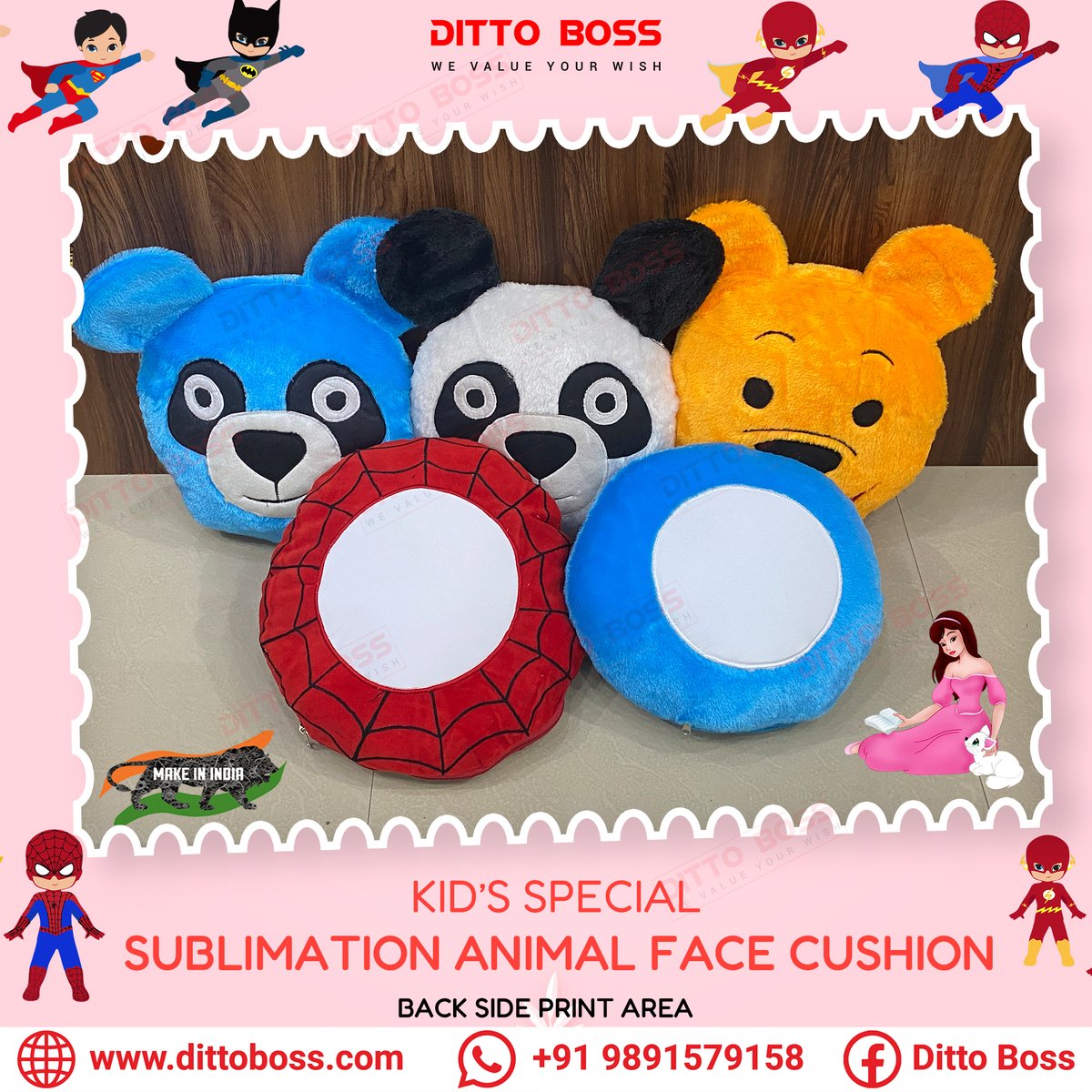 boss_ditto's tweet image. Ditto Boss is best manufacturer of sublimation animal face cushion. Best quality for printing. Only Wholesale.
🌐 dittoboss.com/product/sublim…
📞 +91 9891579158
#DittoBoss #SublimationMasters #PrintPerfection #WholesaleDeals #AnimalFaceCushions #PrintingParadise
