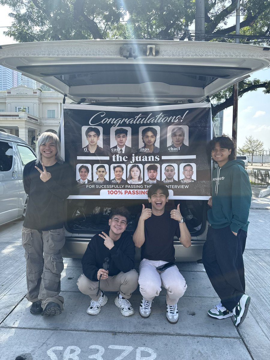 TheJuans_BAND's tweet photo. Nakamit na namin ang matamis na “Visa Approved” 🤣

SEE YOU CANADA &amp; US! ✈️

Get your tickets now! https://t.co/3DVsQPbqKc

#TheJuansLiveOnTour https://t.co/l6gtGdWp3W
