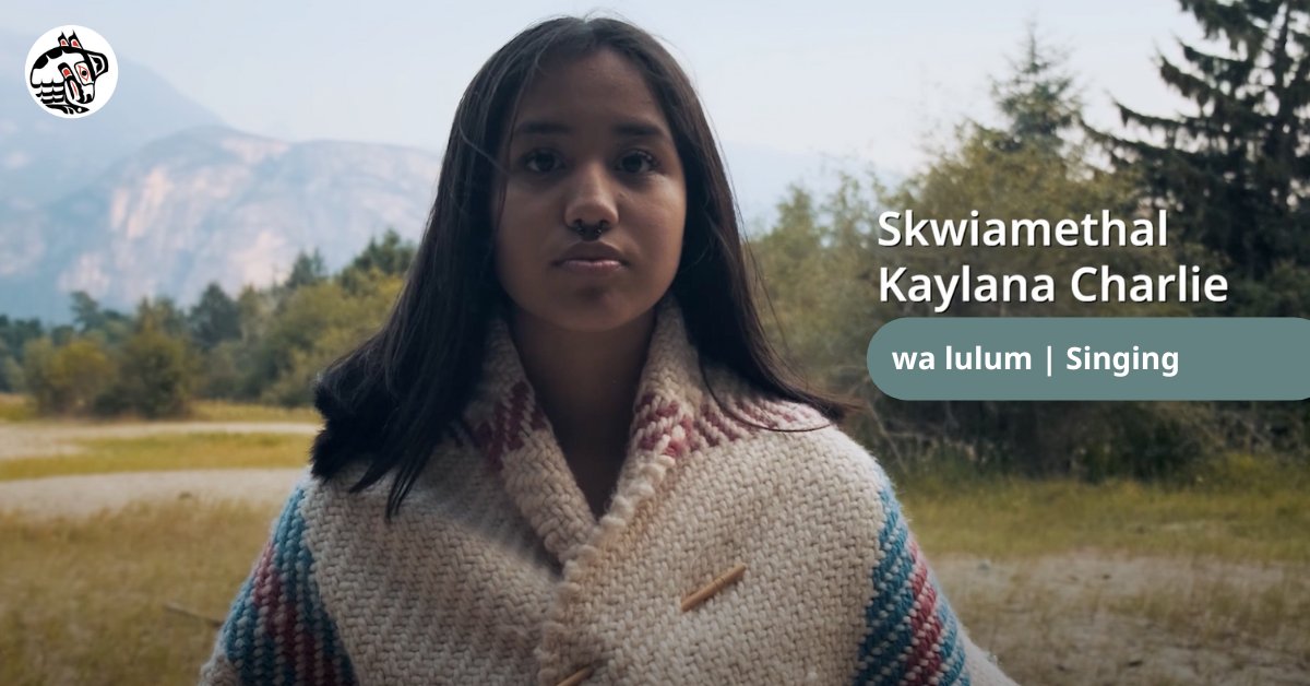 kwi hem̓í eḵ’ stélmexw á7aw̓t tl’a nímalh (The Future of Our Nation) shares inspiring stories of strength & commitment to passing down our history & culture. Huy chexw (thank you) Skwiamethal (Kaylana) for sharing how you practice wa lulum (singing). bit.ly/3uiRZyB