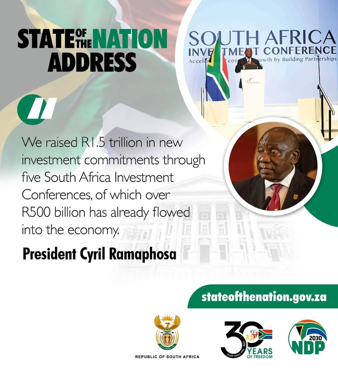 Mntuwoxolo's tweet image. #30YearsOfFreedom - Over the last two years, the number of jobs being created has been increasing every quarter, and we now have more people in employment than before the pandemic.