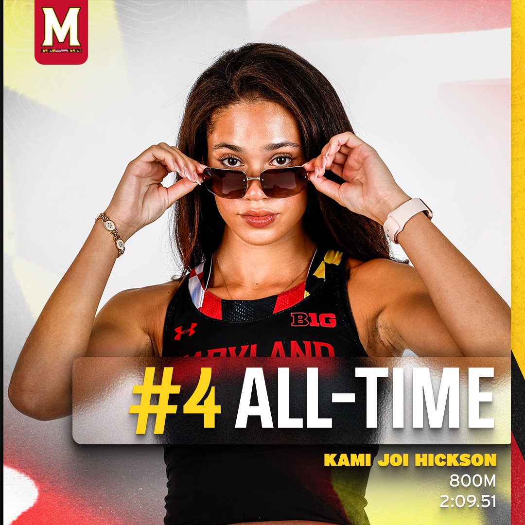 STARTING THE DAY OFF WITH A BANG IN BOSTON💥

Kami runs the fourth fastest women's 800m time in Terps history! #KeepUp