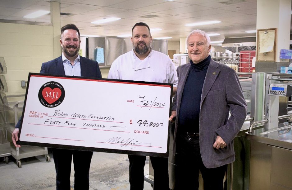 BorealHealthPA's tweet photo. Thanks to a generous $44,000 donation from Malcolm Jenkins on Give a Little Life Day, Victoria Hospital has upgraded its food delivery systems! Two new multigen systems will enhance efficiency and elevate the quality of over 2,000 daily meals.

#VictoriaHospital #CommunitySupport https://t.co/l2Jx2gUnzM
