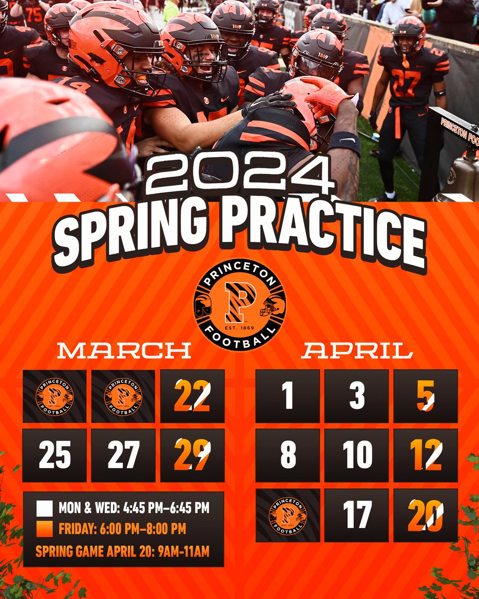 📢 WE’RE BACK! 📢 Our Spring practice schedule is out NOW! Check it out below ⬇️⬇️ #JUICE 🍊🥤