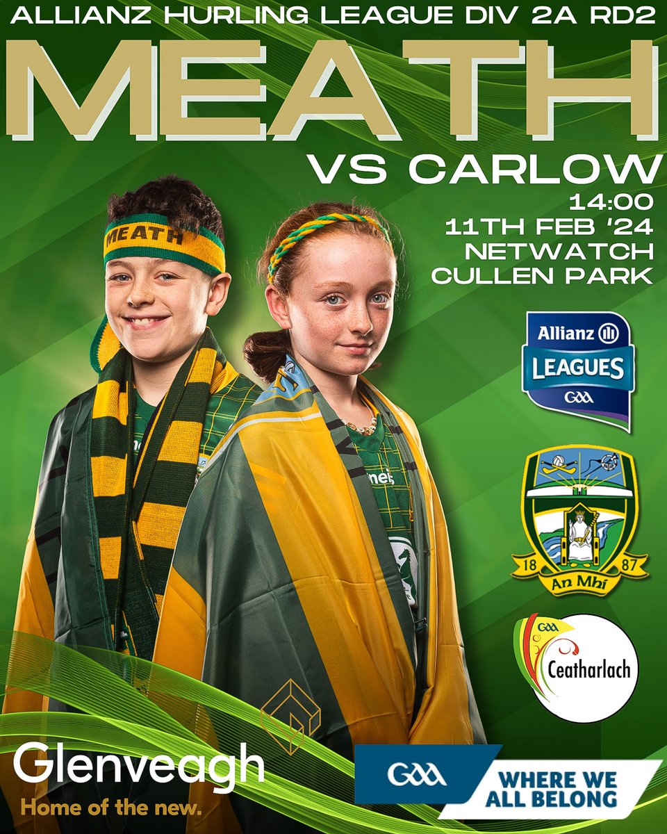 THE NEXT GENERATION!!! Following an EPIC photoshoot in @BectiveGFC here are the first 4 posters of 2024 for @MeathGAA We identified some of Meath's youngest & biggest fans then photographed them in the Green/Gold of Meath So many great characters from all over the county! #GAA