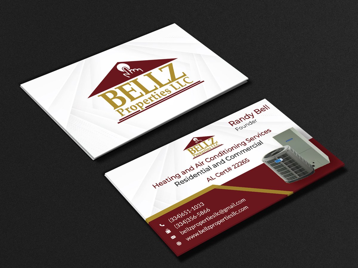 Print ready business card design for Heating and Air Conditioning Services
#graphicdesign #heating #air #airconditioning #homemaintenance #instalalation #residential #commercial #property #proerties
