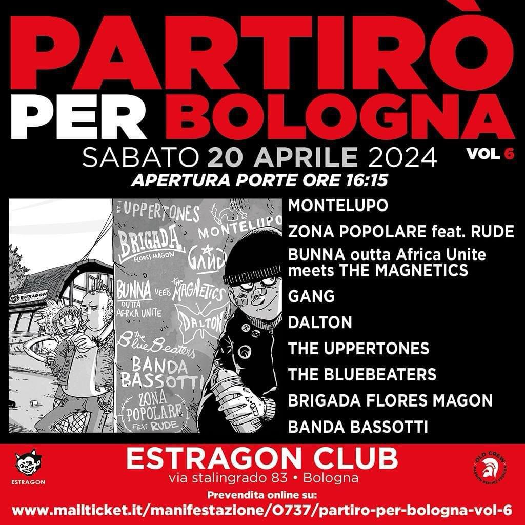 #partiròperbologna
20 Aprile 2024 @ <a href="/estragonclub/">Estragon Club</a> #Bologna Italy
#SIGAROVIVE 💖✊🏽🚩