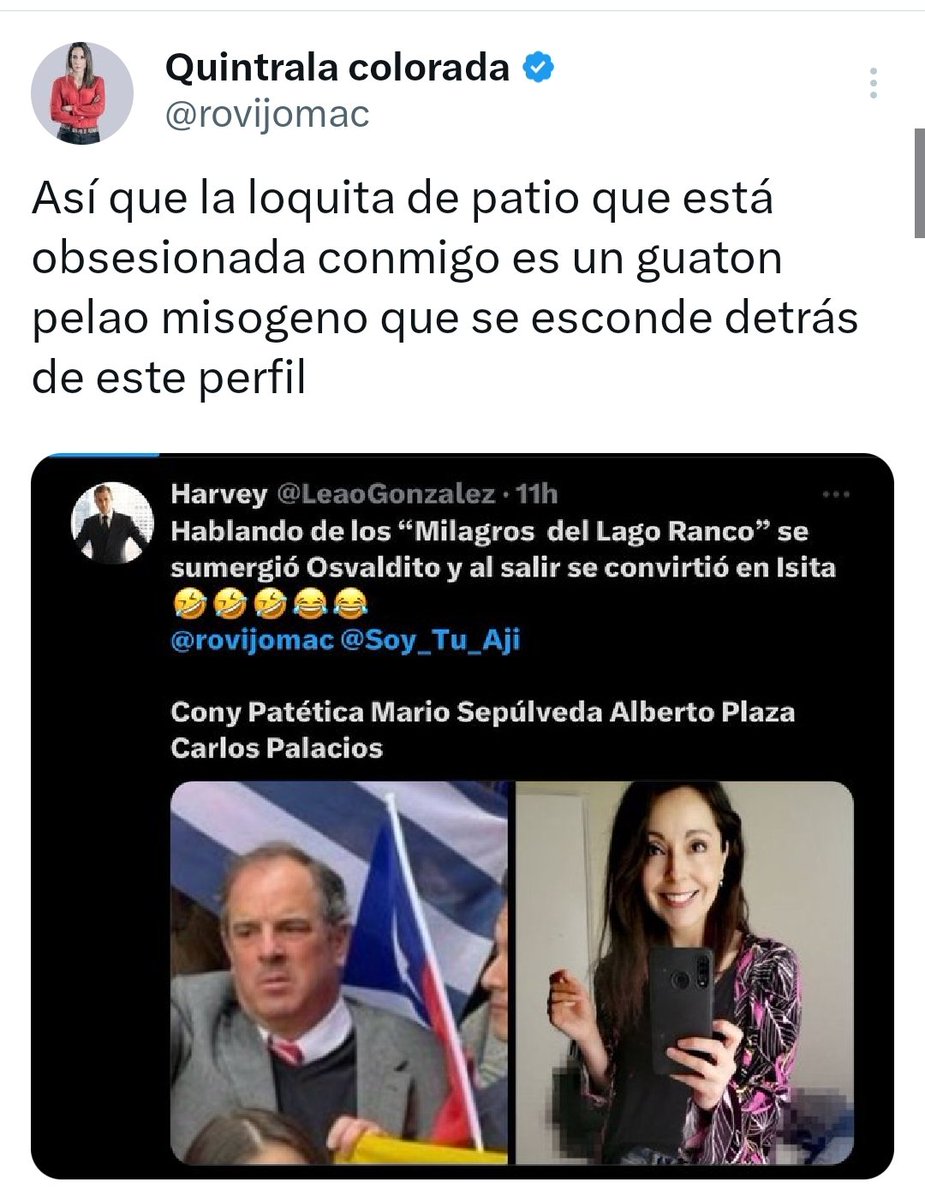 Soy_Tu_Aji's tweet photo. Gabriela.. Te picaste!!! 😂
Hagamos in Live en Instagram hoy a las 21 hrs. Y vemos si soy un #GuatonPelao
Den RT para ver si se atreve, si no, es una Mentirosa!!!
@rovijomac https://t.co/v2WtM7tDPK