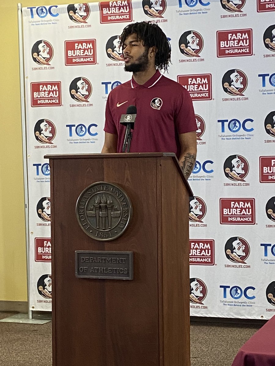 Ehsan_Kassim's tweet image. Next up is tight end Landen Thomas.