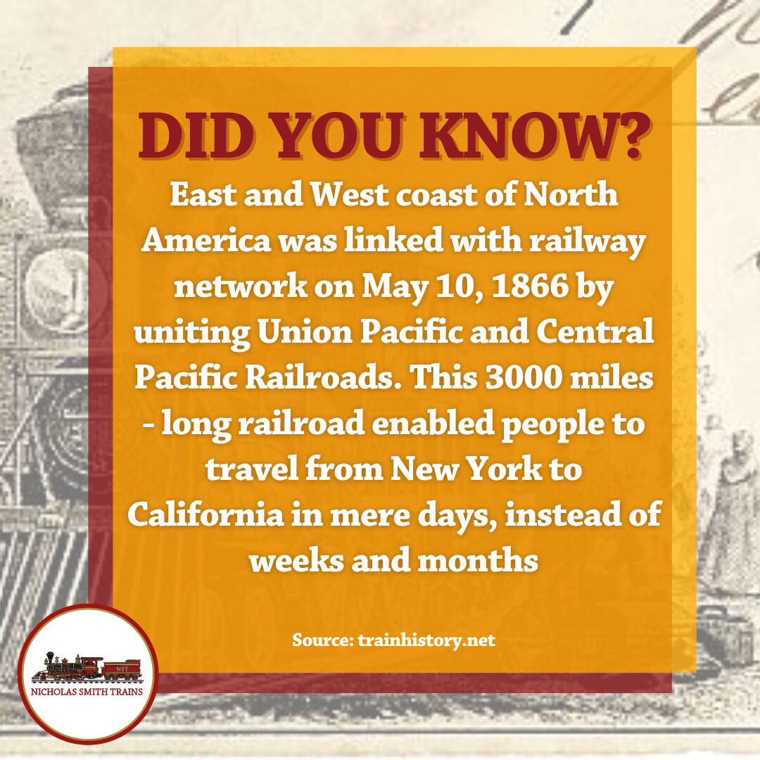 Wow!

Have you ever heard this train fact?
.
.
.
#NicholasSmith #NicholasSmithTrainsToys #Train #SmallBusiness #Hobbyshop #locomotive #pennsylvania #trainshop #TrainsAroundTheWorld
