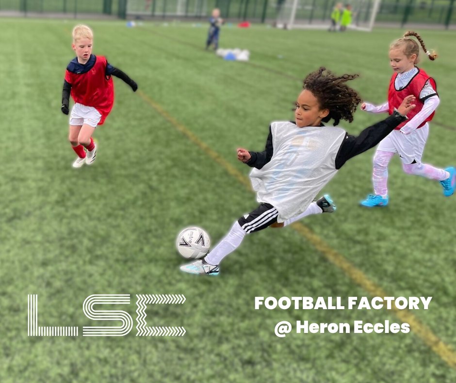 The countdown is nearly up! ⏰😯

Football Factory @ Heron Eccles starts Monday! 🤩

Is your child attending!? ⚽👇
bit.ly/3HQ5LvH