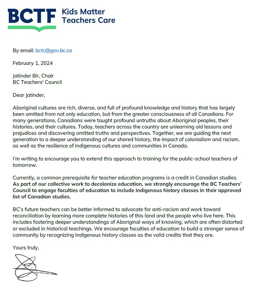 BC Teachers’ Federation tweet media