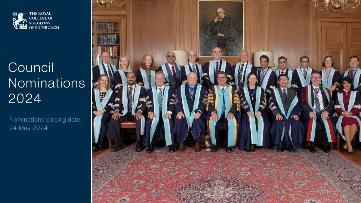 The Council of the College is seeking nominations for four vacancies which will arise on Council at the AGM in November 2024. Nominations should be submitted by 24 May 2024. Learn more: tinyurl.com/fmbcvrnh