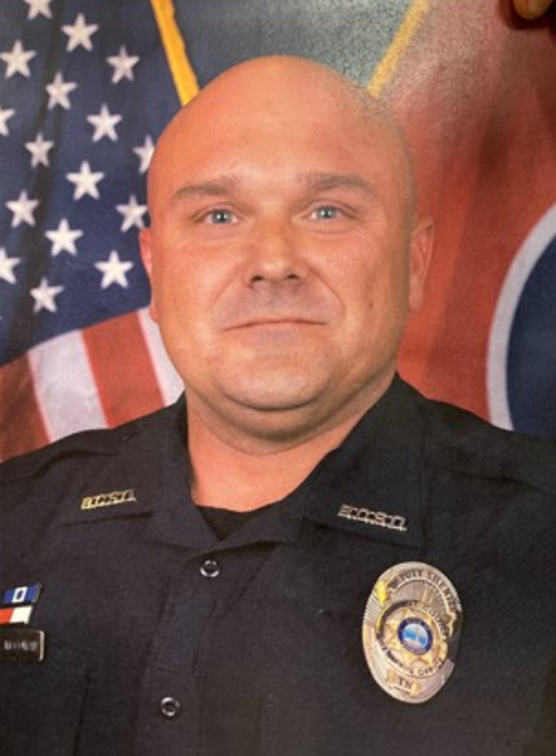 wbir's tweet photo. The Blount County Sheriff's Office said it is "heartbroken" as it mourns the death of Deputy Greg McCowan in last night's shooting. The other deputy who was shot, Deputy Shelby Eggers, was released from the hospital. Here's what we know about them: https://t.co/OJJ8bMONzs https://t.co/kH4MWvmuKd