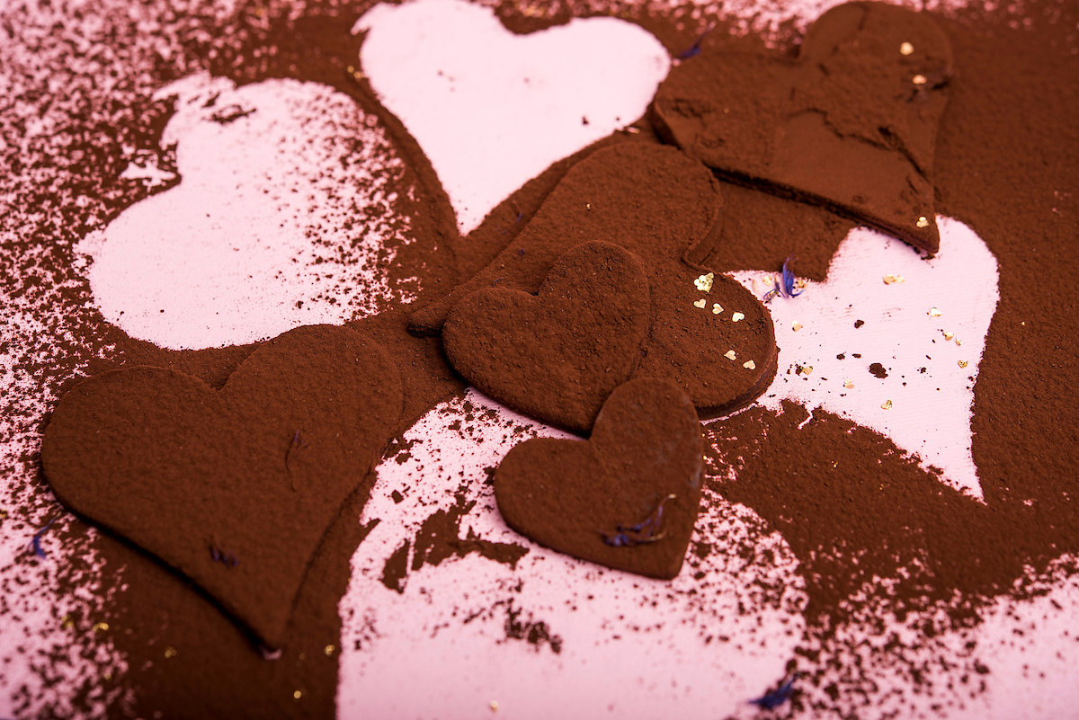 Chocolate is the language of love. #love #heart #chocolate #ValentinesDayg #Canada #yeg #yefood #yegchocolate