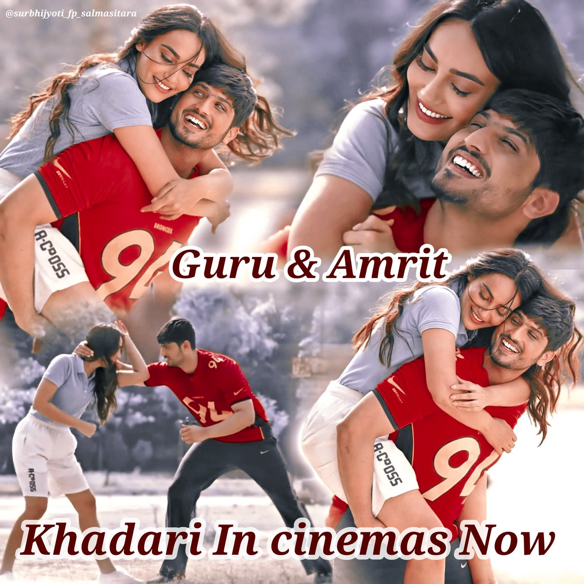 Guru And Amrit 😚🤎
#Khadari In Cinemas Now
#SurbhiJyoti #GurnamBhullar #Guru #Amrit