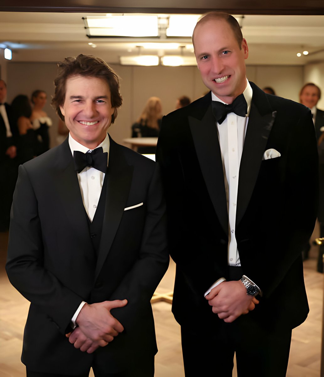 Tom Cruise's royal connection! From tea with the late Queen to charming Prince William, Cruise shines in the Royal spotlight. Is a knighthood next? #TomCruise #princewilliam #RoyalConnections #royalfamily #entertainment #celebrity #KingCharles