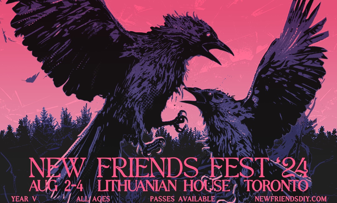 New Friends Fest 2024 lineup: Newfound Interest In Connecticut and We Were Skeletons reunions, rare Saetia and Raein sets, and much more brooklynvegan.com/new-friends-fe…